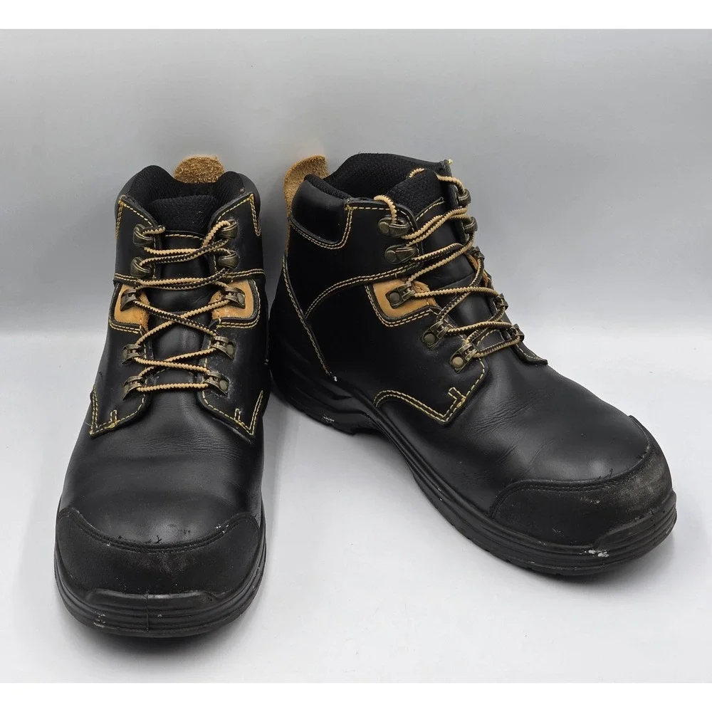 Orthofeet Style 681 Men's 9.5 4E Extra Wide Safety Toe Work Shoes ASTM EH